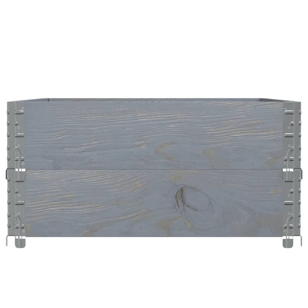Sodo pakoja, pilkas, 120x80cm, pušies medienos masyvas Sodo pakoja, pilkas, 120x80cm, pušies medienos masyvas - Image 4