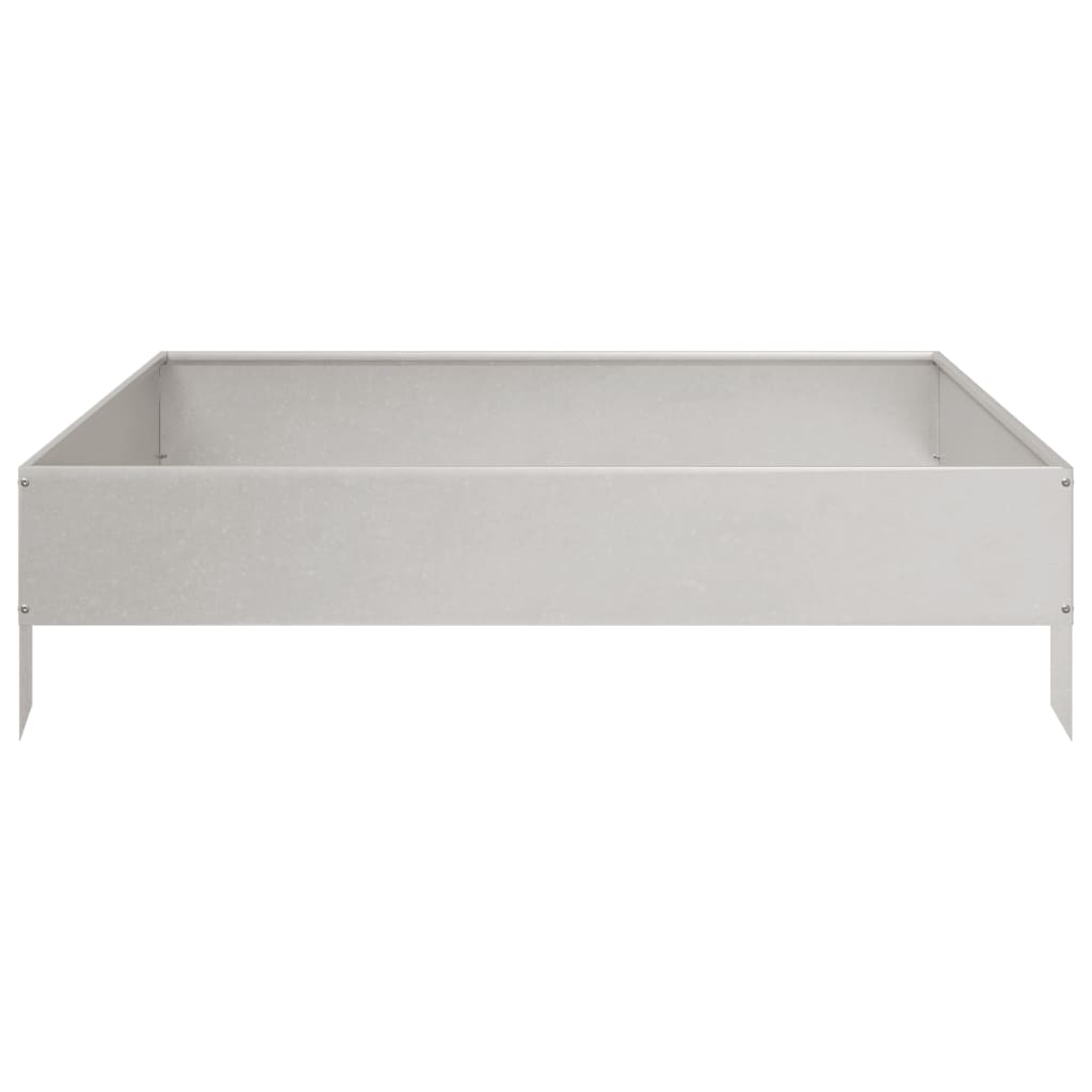 Aukštas sodo lovelis, 100x100x26cm, nerūdijantis plienas Aukštas sodo lovelis, 100x100x26cm, nerūdijantis plienas - Image 4