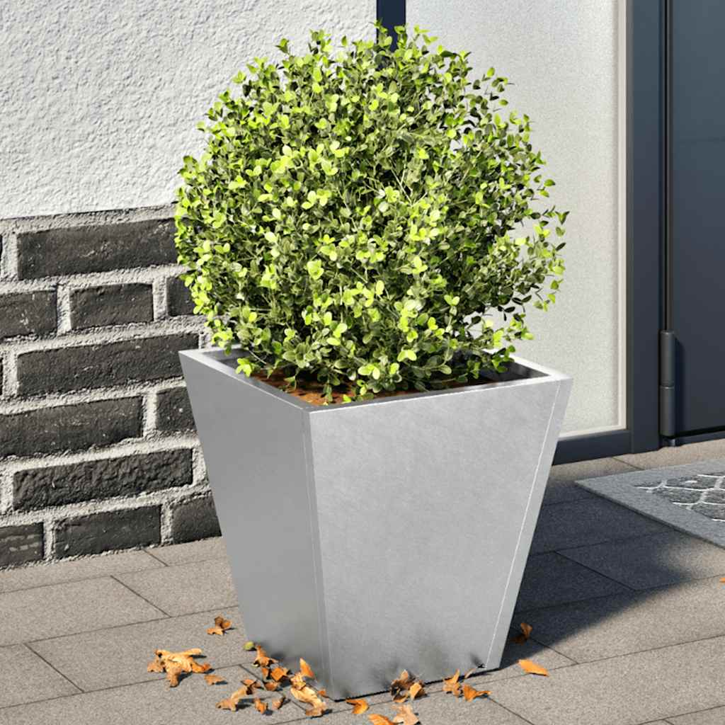 Sodo loveliai, 2vnt., 30x30x30cm, galvanizuotas plienas Sodo loveliai, 2vnt., 30x30x30cm, galvanizuotas plienas - Image 2