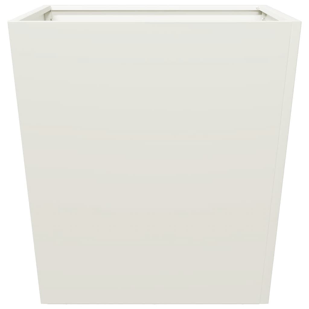 Sodo loveliai, 2vnt., baltos spalvos, 50x50x50cm, plienas Sodo loveliai, 2vnt., baltos spalvos, 50x50x50cm, plienas - Image 7