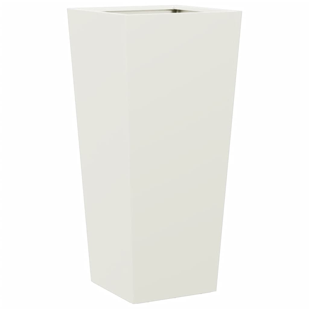 Sodo loveliai, 2vnt., baltos spalvos, 35x35x75cm, plienas Sodo loveliai, 2vnt., baltos spalvos, 35x35x75cm, plienas - Image 8