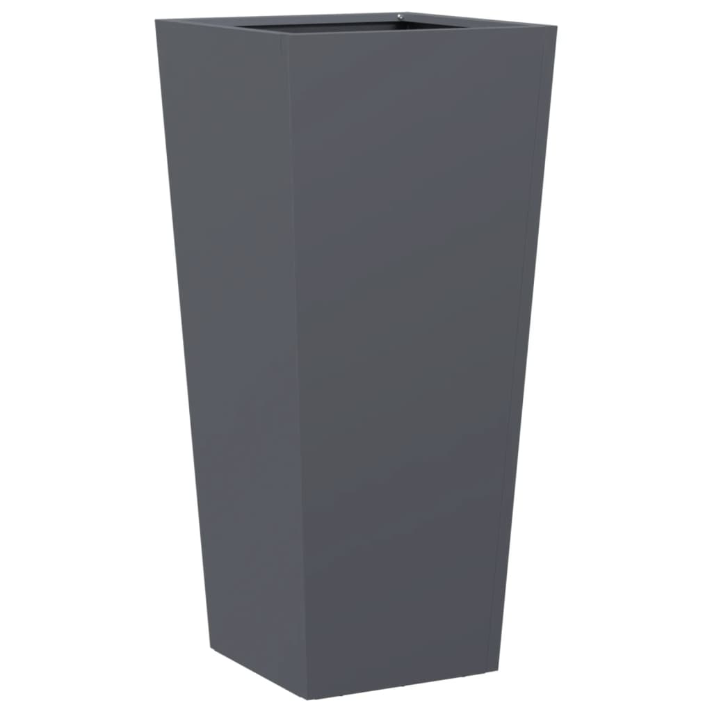 Sodo loveliai, 2vnt., antracito spalvos, 35x35x75cm, plienas Sodo loveliai, 2vnt., antracito spalvos, 35x35x75cm, plienas - Image 8