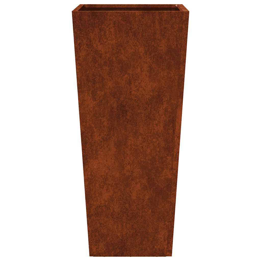 sodo vazonai 2 vnt 35x35x75 cm oro sąlygoms atsparus plienas sodo vazonai 2 vnt 35x35x75 cm oro sąlygoms atsparus plienas - Image 7