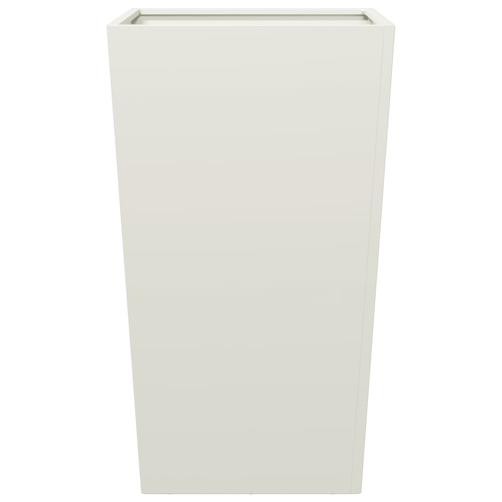 Sodo lovelis, baltos spalvos, 45x45x75cm, plienas Sodo lovelis, baltos spalvos, 45x45x75cm, plienas - Image 4