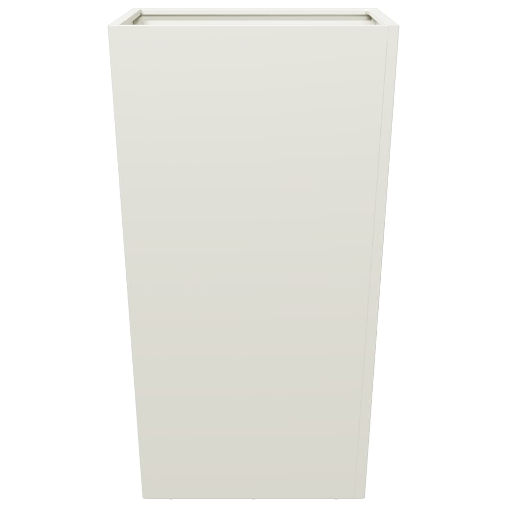 Sodo loveliai, 2vnt., baltos spalvos, 45x45x75cm, plienas Sodo loveliai, 2vnt., baltos spalvos, 45x45x75cm, plienas - Image 6
