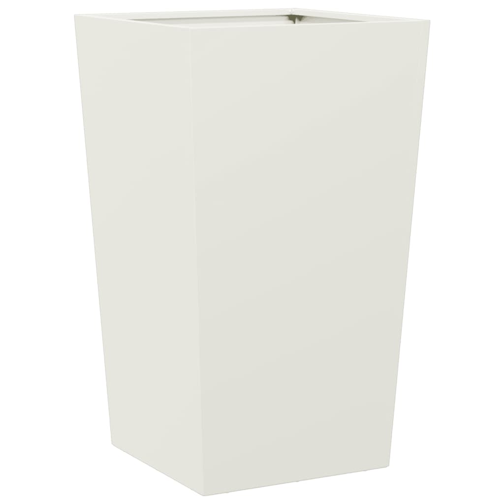 Sodo loveliai, 2vnt., baltos spalvos, 45x45x75cm, plienas Sodo loveliai, 2vnt., baltos spalvos, 45x45x75cm, plienas - Image 8