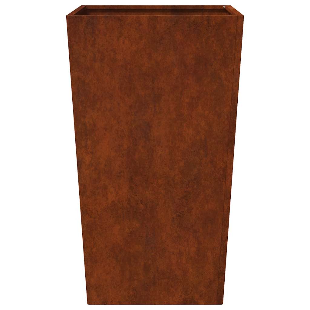 Sodo vazonai 2 vnt 45x45x75 cm oro sąlygoms atsparus plienas Sodo vazonai 2 vnt 45x45x75 cm oro sąlygoms atsparus plienas - Image 6