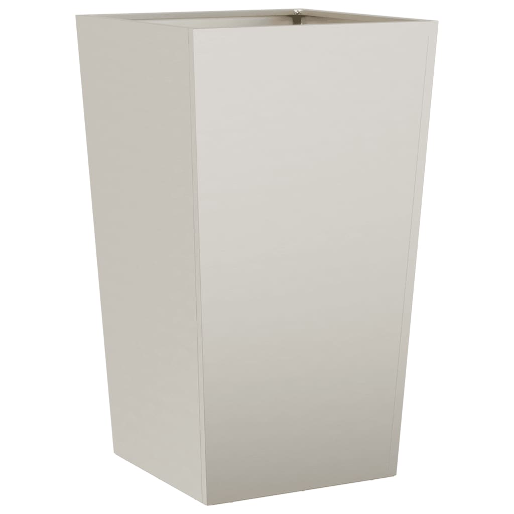 Sodo vazonai 2 vnt 45x45x75 cm oro sąlygoms atsparus plienas Sodo vazonai 2 vnt 45x45x75 cm oro sąlygoms atsparus plienas - Image 7