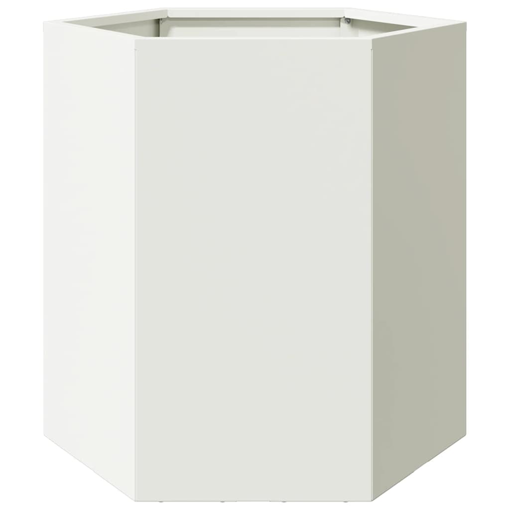 sodo sodinukai 2 vnt baltas šešiakampis 46x40x45 cm plieninis sodo sodinukai 2 vnt baltas šešiakampis 46x40x45 cm plieninis - Image 9