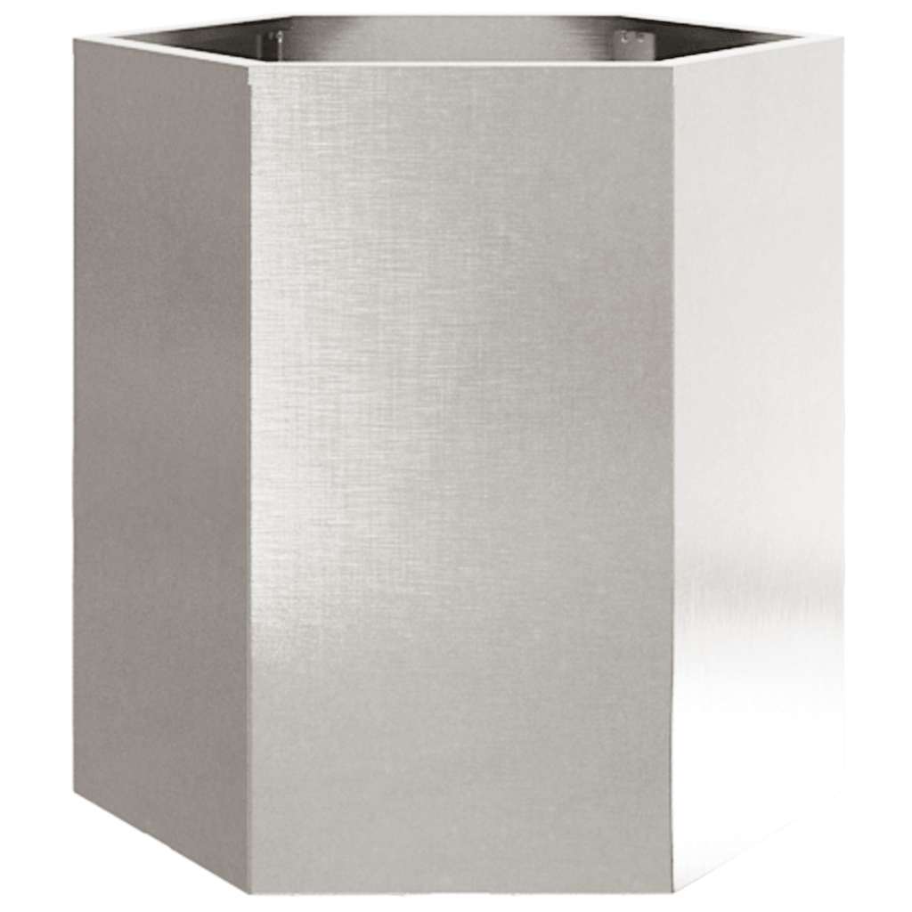 sodo sodinukai 2 vnt šešiakampis 46x40x45cm nerūdijančio plieno sodo sodinukai 2 vnt šešiakampis 46x40x45cm nerūdijančio plieno - Image 9