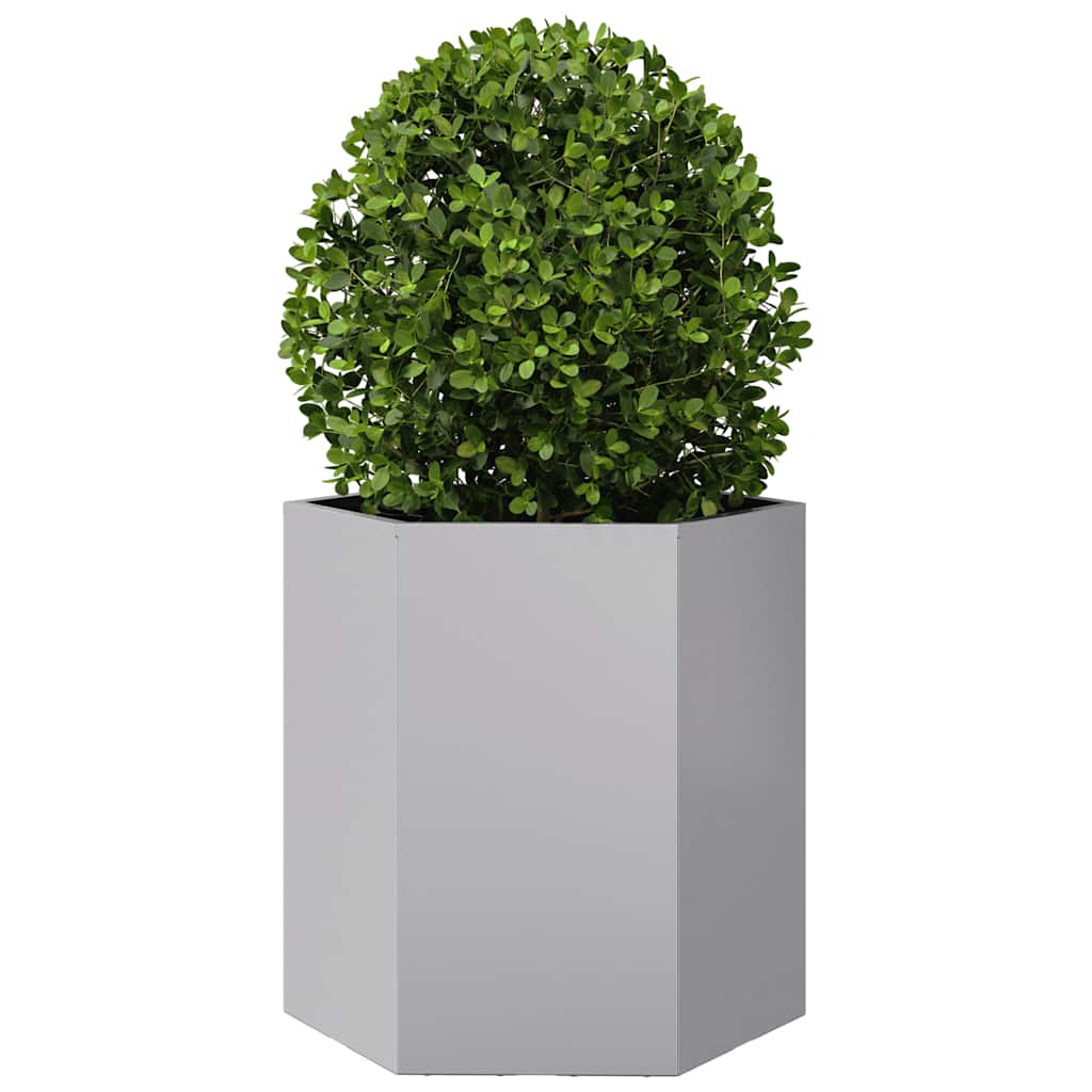 Sodo lovelis, 46x40x45cm, galvanizuotas plienas, šešiakampis Sodo lovelis, 46x40x45cm, galvanizuotas plienas, šešiakampis - Image 3