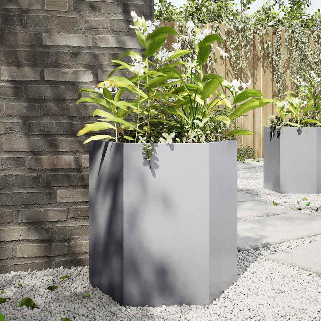 Sodo lovelis, 46x40x45cm, galvanizuotas plienas, šešiakampis Sodo lovelis, 46x40x45cm, galvanizuotas plienas, šešiakampis - Image 2