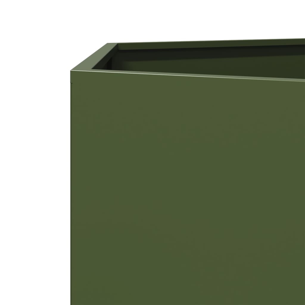 Sodo lovelis, alyvuogių, 138x120x45cm, plienas, šešiakampis Sodo lovelis, alyvuogių, 138x120x45cm, plienas, šešiakampis - Image 8