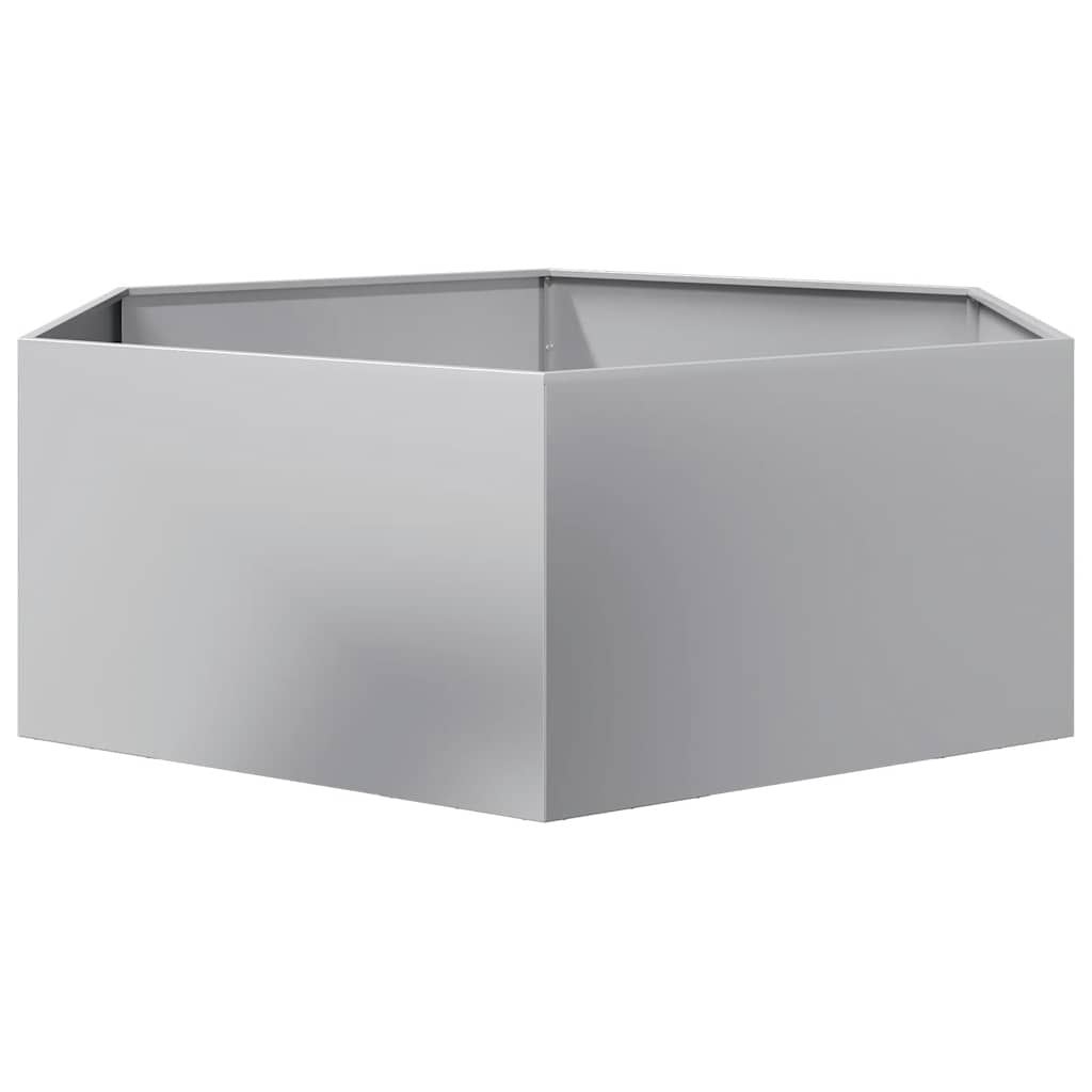 Sodo lovelis, 138x120x45cm, galvanizuotas plienas, šešiakampis Sodo lovelis, 138x120x45cm, galvanizuotas plienas, šešiakampis - Image 4