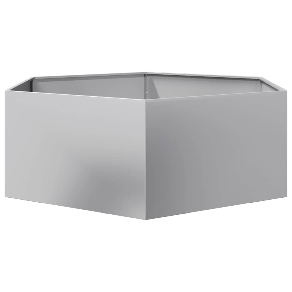 Sodo lovelis, 138x120x45cm, galvanizuotas plienas, šešiakampis Sodo lovelis, 138x120x45cm, galvanizuotas plienas, šešiakampis - Image 5