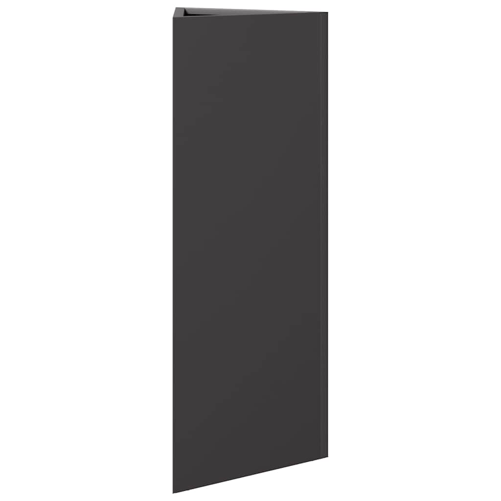 Sodo lovelis, juodos spalvos, 30x26x75cm, plienas, trikampis Sodo lovelis, juodos spalvos, 30x26x75cm, plienas, trikampis - Image 4