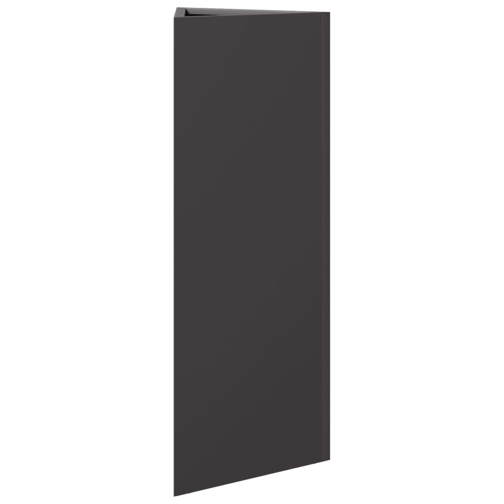 Sodo loveliai, 2vnt., juodi, 30x26x75cm, plienas, trikampiai Sodo loveliai, 2vnt., juodi, 30x26x75cm, plienas, trikampiai - Image 6