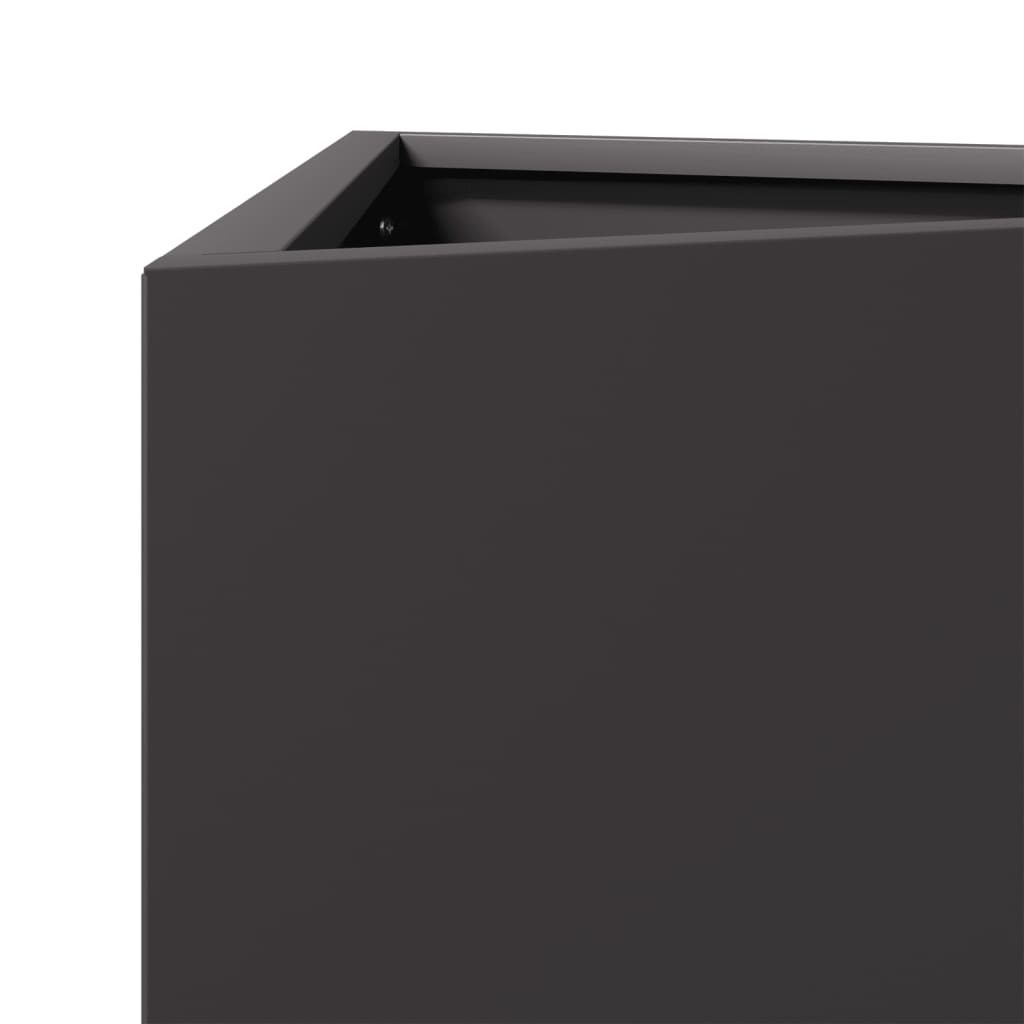 Sodo loveliai, 2vnt., juodi, 30x26x75cm, plienas, trikampiai Sodo loveliai, 2vnt., juodi, 30x26x75cm, plienas, trikampiai - Image 9