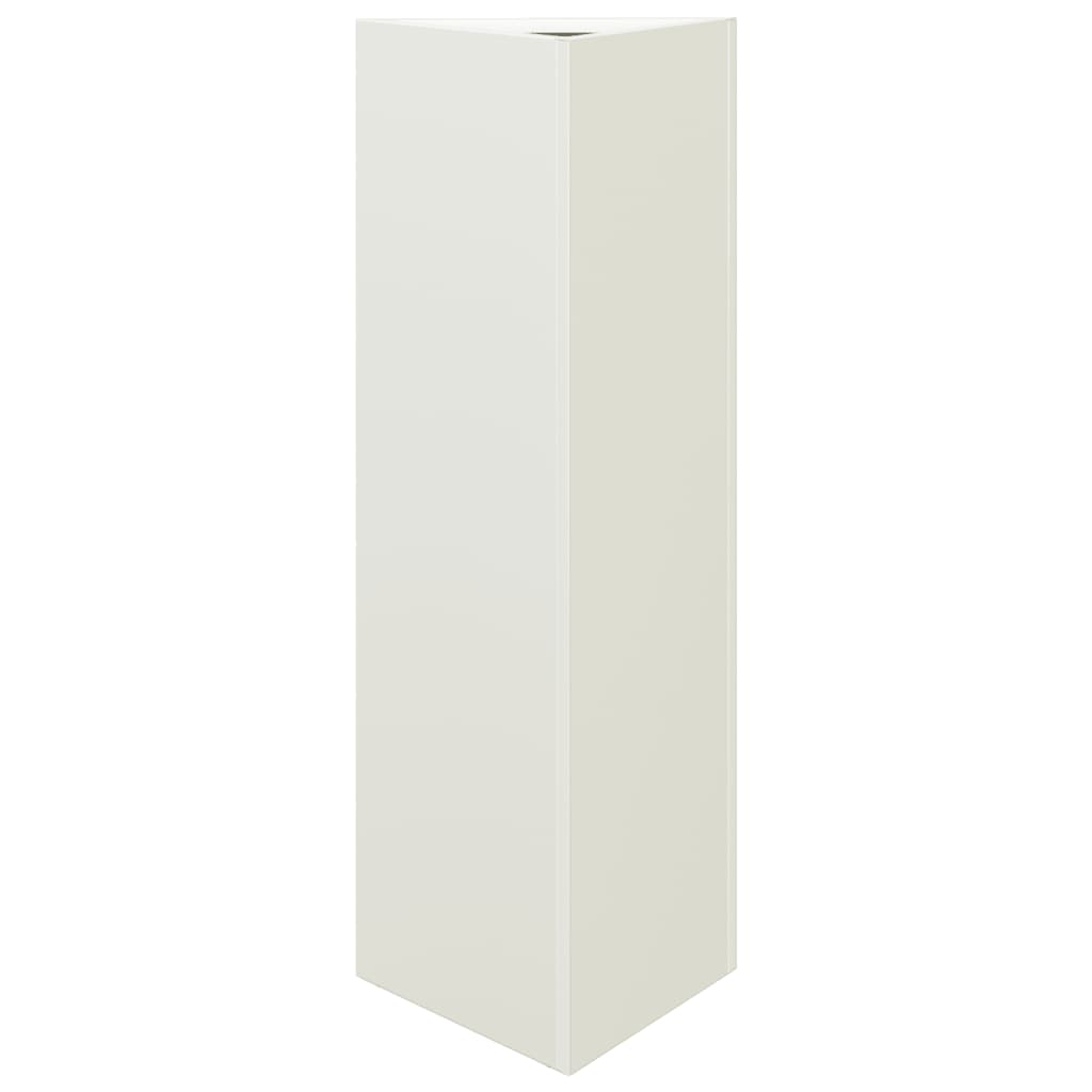 Sodo loveliai, 2vnt., balti, 30x26x75cm, plienas, trikampiai Sodo loveliai, 2vnt., balti, 30x26x75cm, plienas, trikampiai - Image 5
