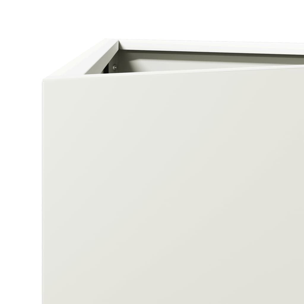 Sodo loveliai, 2vnt., balti, 30x26x75cm, plienas, trikampiai Sodo loveliai, 2vnt., balti, 30x26x75cm, plienas, trikampiai - Image 9
