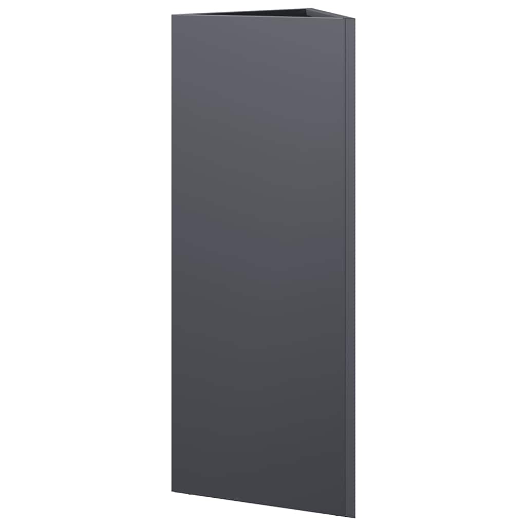 Sodo lovelis, antracito, 30x26x75cm, plienas, trikampis Sodo lovelis, antracito, 30x26x75cm, plienas, trikampis - Image 6
