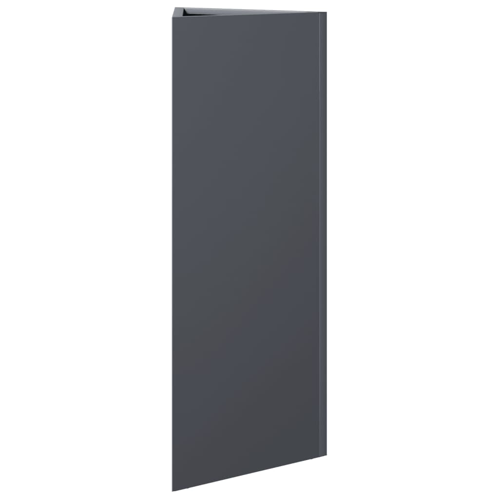 Sodo loveliai, 2vnt., antracito, 30x26x75cm, plienas Sodo loveliai, 2vnt., antracito, 30x26x75cm, plienas - Image 6