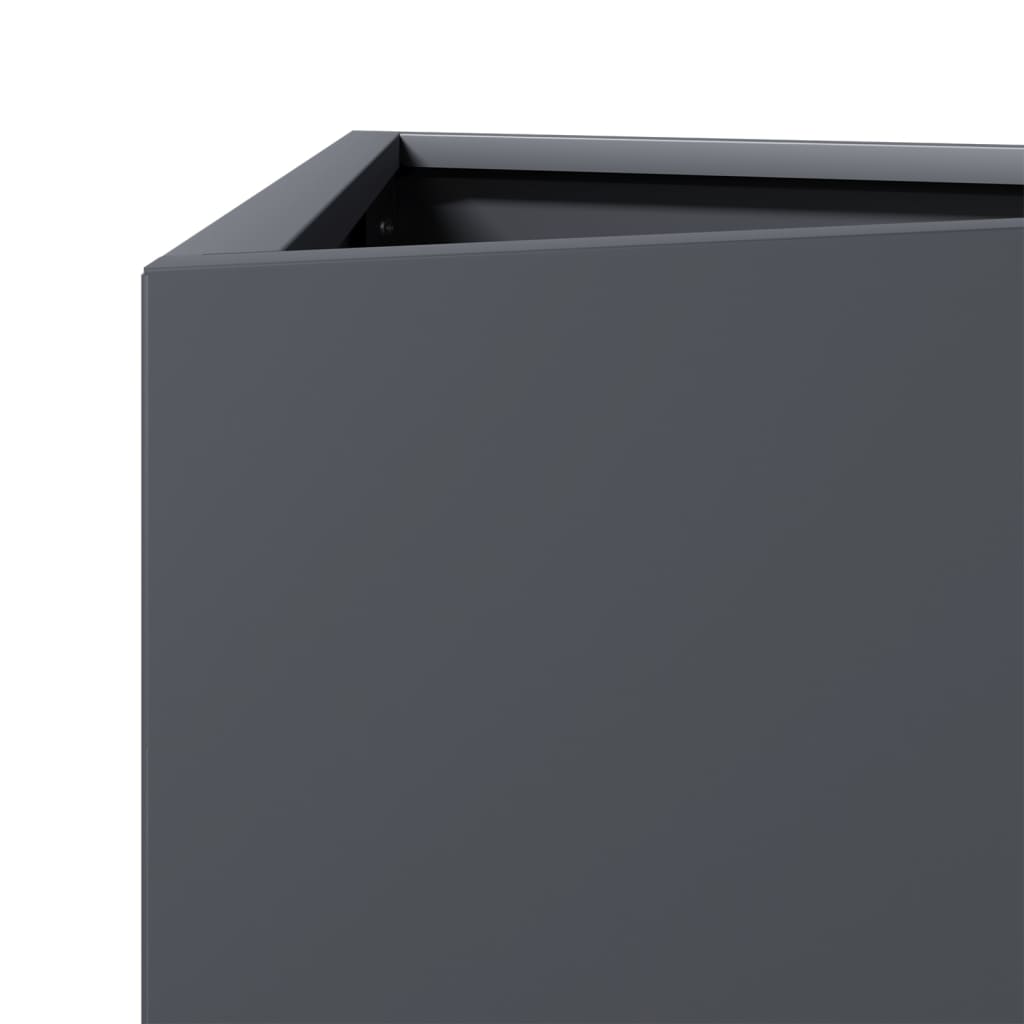 Sodo loveliai, 2vnt., antracito, 30x26x75cm, plienas Sodo loveliai, 2vnt., antracito, 30x26x75cm, plienas - Image 9