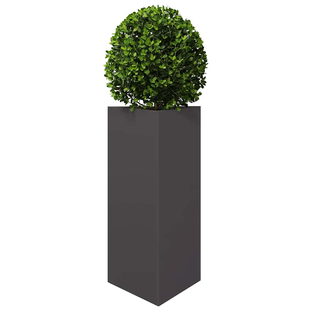 Sodo lovelis, juodos spalvos, 40×34,5x75cm, plienas, trikampis Sodo lovelis, juodos spalvos, 40x34,5x75cm, plienas, trikampis - Image 3