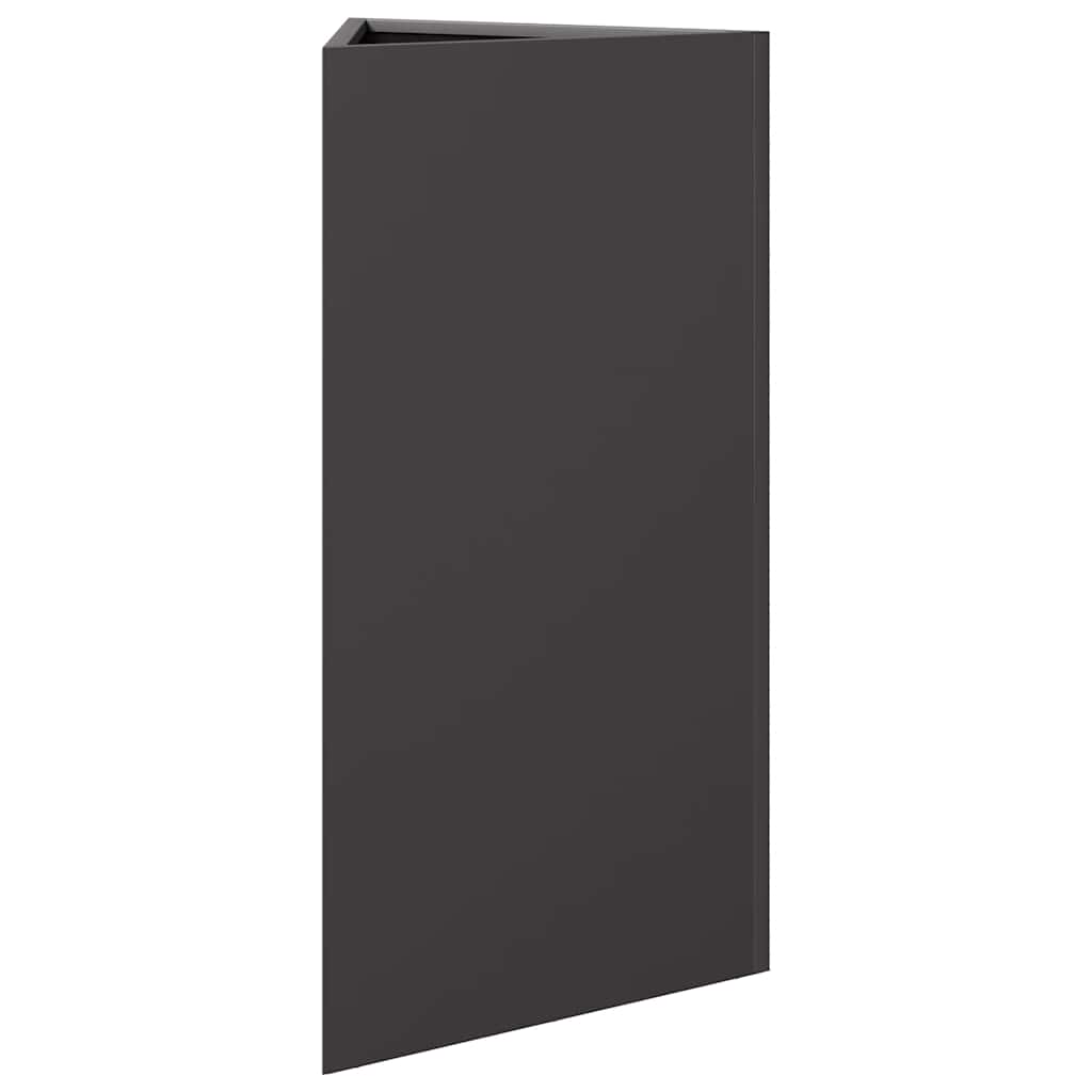 Sodo loveliai, 2vnt., juodi, 40×34,5x75cm, plienas, trikampiai Sodo loveliai, 2vnt., juodi, 40x34,5x75cm, plienas, trikampiai - Image 6