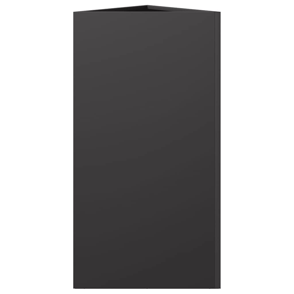 Sodo loveliai, 2vnt., juodi, 40×34,5x75cm, plienas, trikampiai Sodo loveliai, 2vnt., juodi, 40x34,5x75cm, plienas, trikampiai - Image 7