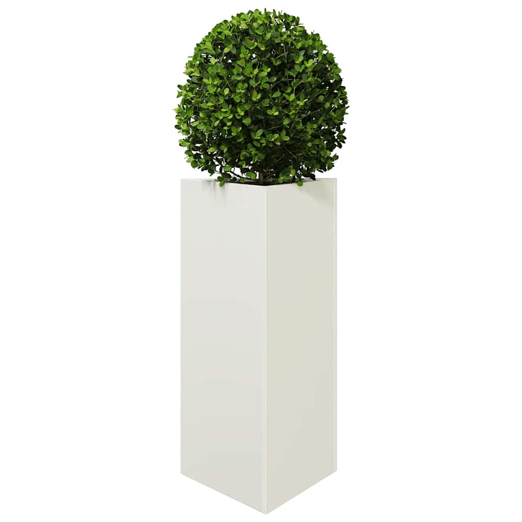 Sodo loveliai, 2vnt., balti, 40×34,5x75cm, plienas, trikampiai Sodo loveliai, 2vnt., balti, 40x34,5x75cm, plienas, trikampiai - Image 4