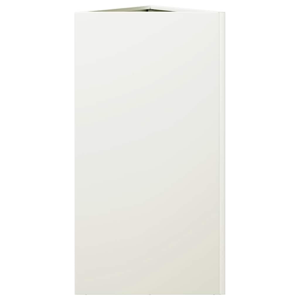 Sodo loveliai, 2vnt., balti, 40×34,5x75cm, plienas, trikampiai Sodo loveliai, 2vnt., balti, 40x34,5x75cm, plienas, trikampiai - Image 7