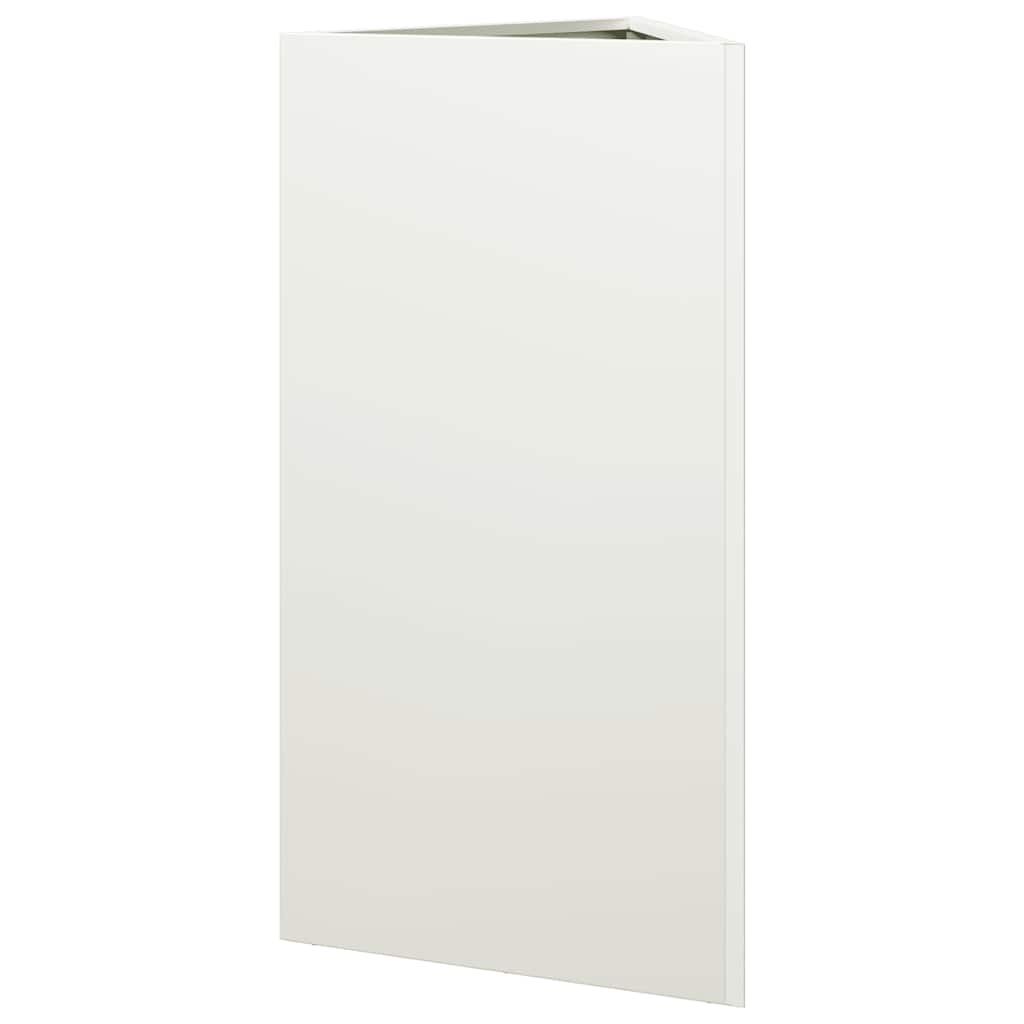 Sodo loveliai, 2vnt., balti, 40×34,5x75cm, plienas, trikampiai Sodo loveliai, 2vnt., balti, 40x34,5x75cm, plienas, trikampiai - Image 8