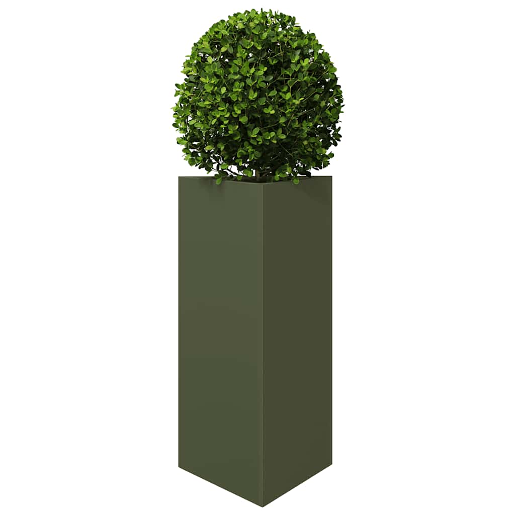 Sodo lovelis, alyvuogių, 40×34,5x75cm, plienas, trikampis Sodo lovelis, alyvuogių, 40x34,5x75cm, plienas, trikampis - Image 3
