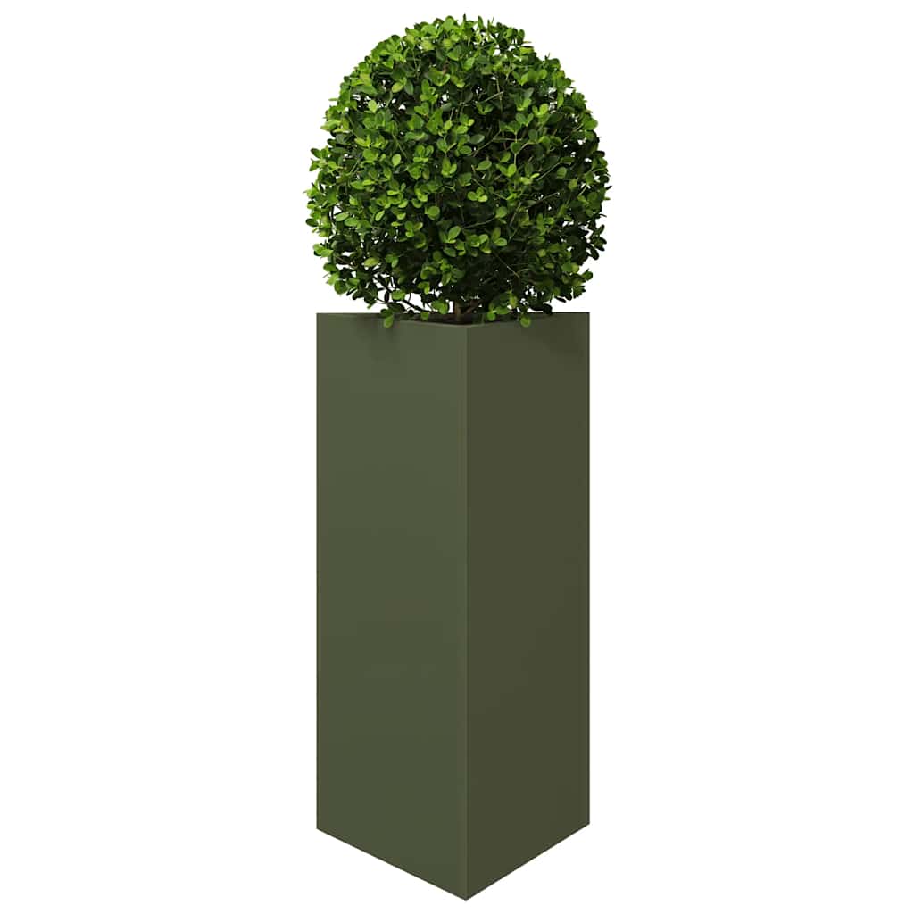 Sodo loveliai, 2vnt., alyvuogių, 40×34,5x75cm, plienas Sodo loveliai, 2vnt., alyvuogių, 40x34,5x75cm, plienas - Image 4