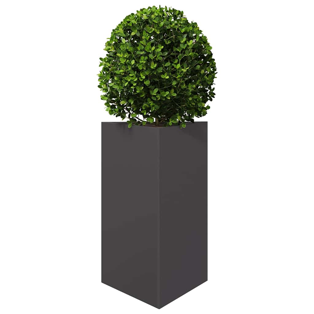 Sodo loveliai, 2vnt., juodi, 50x43x75cm, plienas, trikampiai Sodo loveliai, 2vnt., juodi, 50x43x75cm, plienas, trikampiai - Image 4