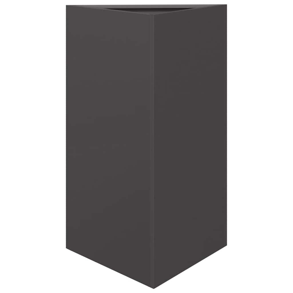 Sodo loveliai, 2vnt., juodi, 50x43x75cm, plienas, trikampiai Sodo loveliai, 2vnt., juodi, 50x43x75cm, plienas, trikampiai - Image 5