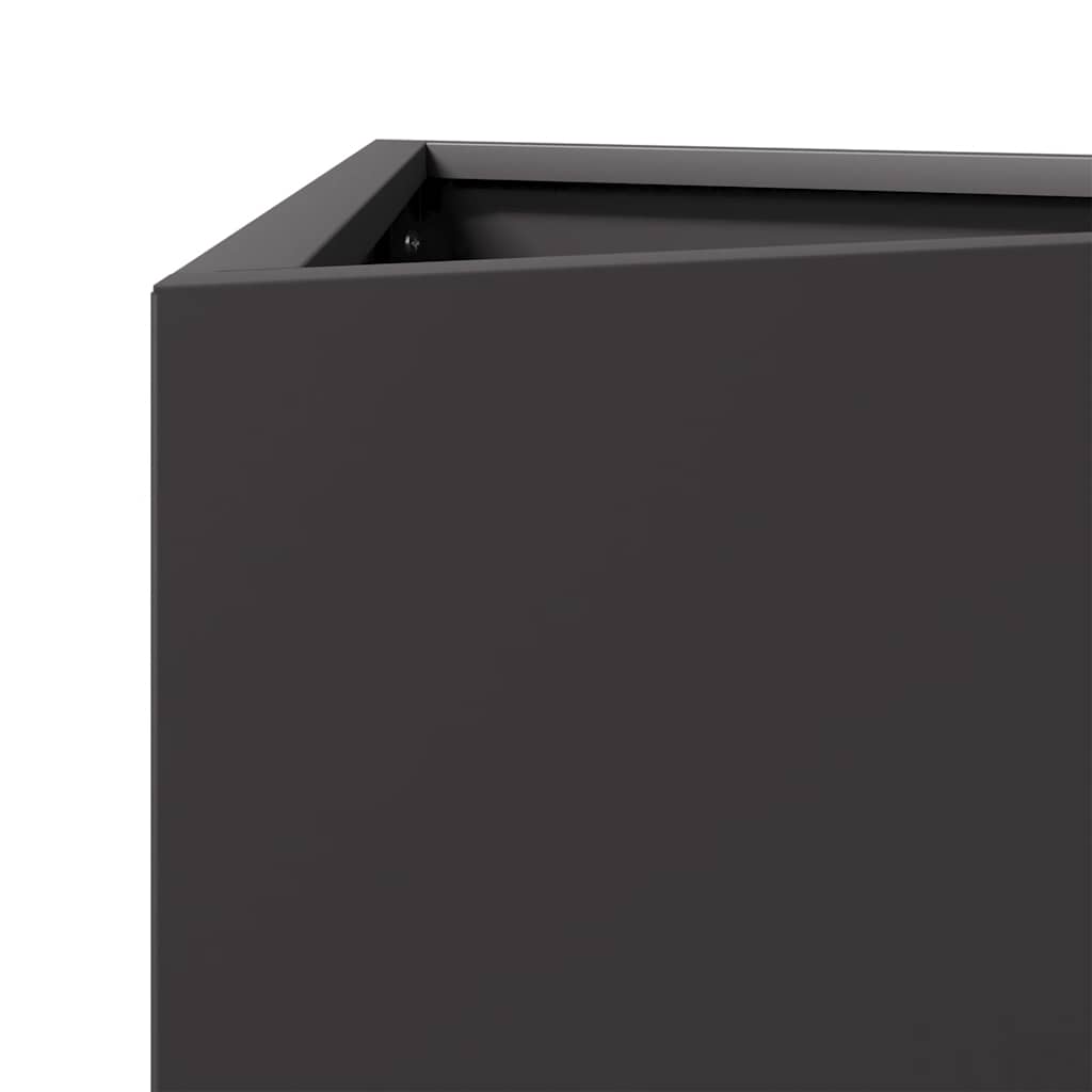 Sodo loveliai, 2vnt., juodi, 50x43x75cm, plienas, trikampiai Sodo loveliai, 2vnt., juodi, 50x43x75cm, plienas, trikampiai - Image 9