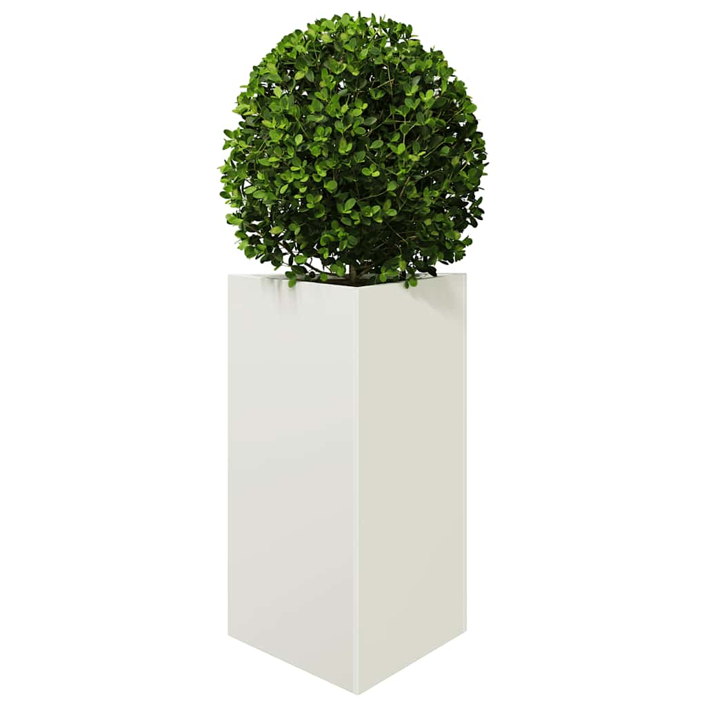 Sodo loveliai, 2vnt., balti, 50x43x75cm, plienas, trikampiai Sodo loveliai, 2vnt., balti, 50x43x75cm, plienas, trikampiai - Image 4