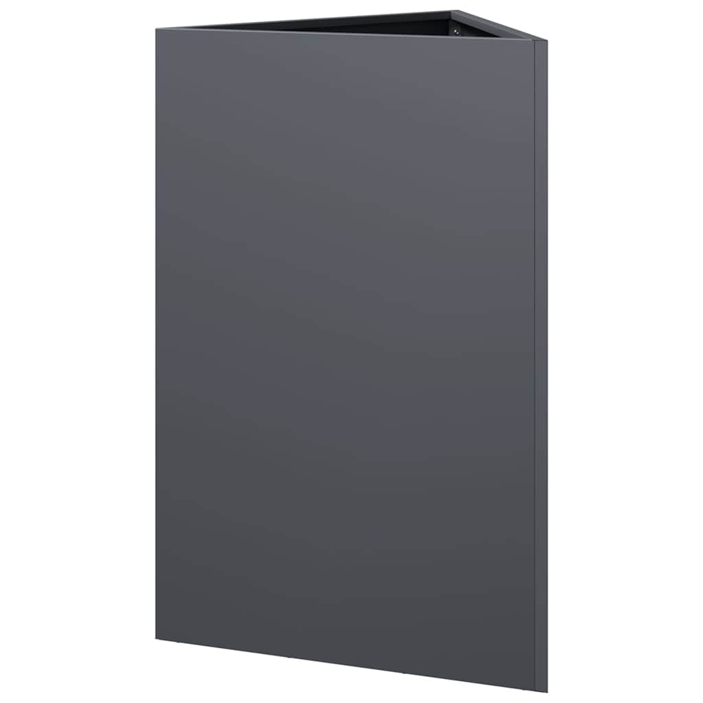 Sodo lovelis, antracito, 50x43x75cm, plienas, trikampis Sodo lovelis, antracito, 50x43x75cm, plienas, trikampis - Image 6