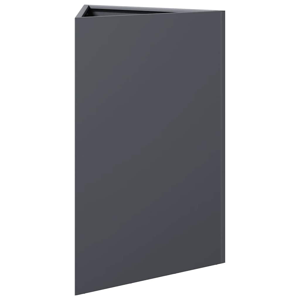 Sodo loveliai, 2vnt., antracito, 50x43x75cm, plienas Sodo loveliai, 2vnt., antracito, 50x43x75cm, plienas - Image 6