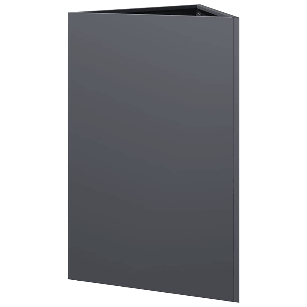 Sodo loveliai, 2vnt., antracito, 50x43x75cm, plienas Sodo loveliai, 2vnt., antracito, 50x43x75cm, plienas - Image 8