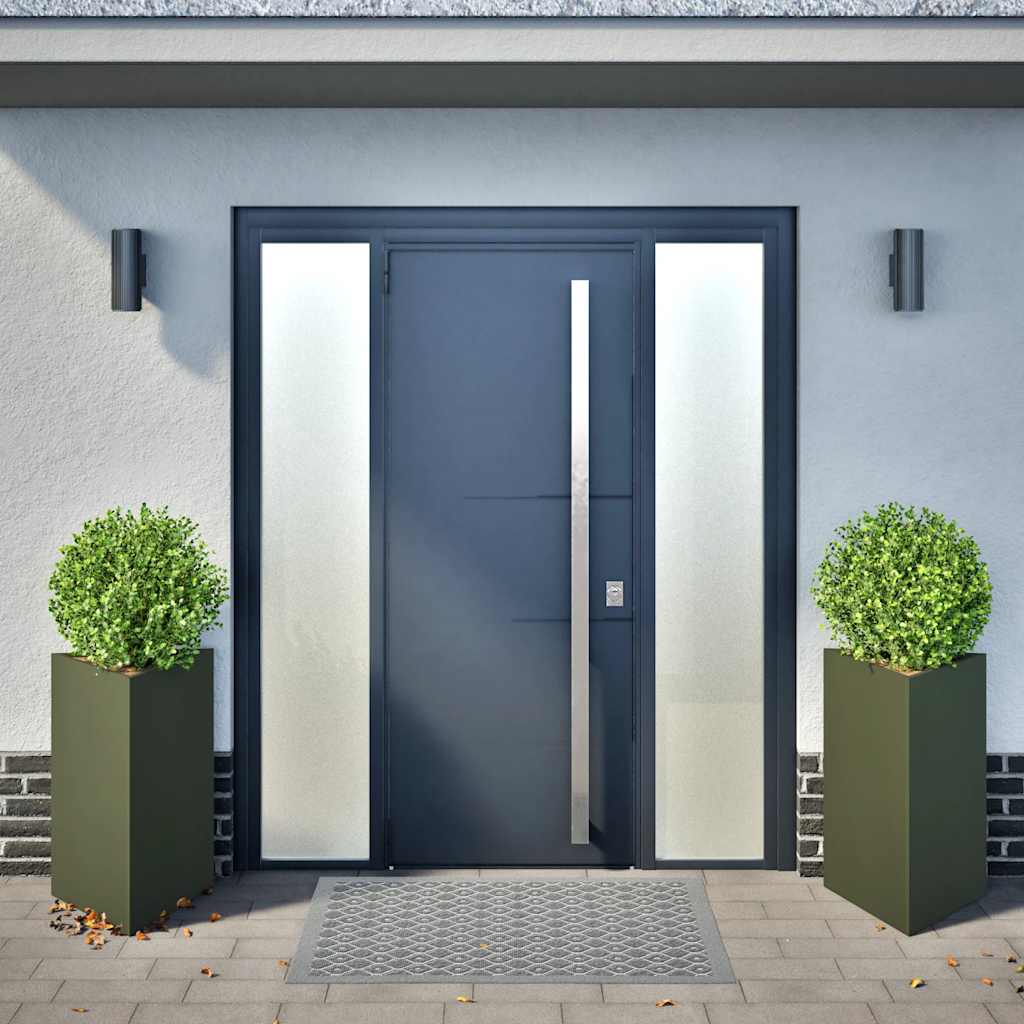 Sodo loveliai, 2vnt., alyvuogių, 50x43x75cm, plienas Sodo loveliai, 2vnt., alyvuogių, 50x43x75cm, plienas - Image 3
