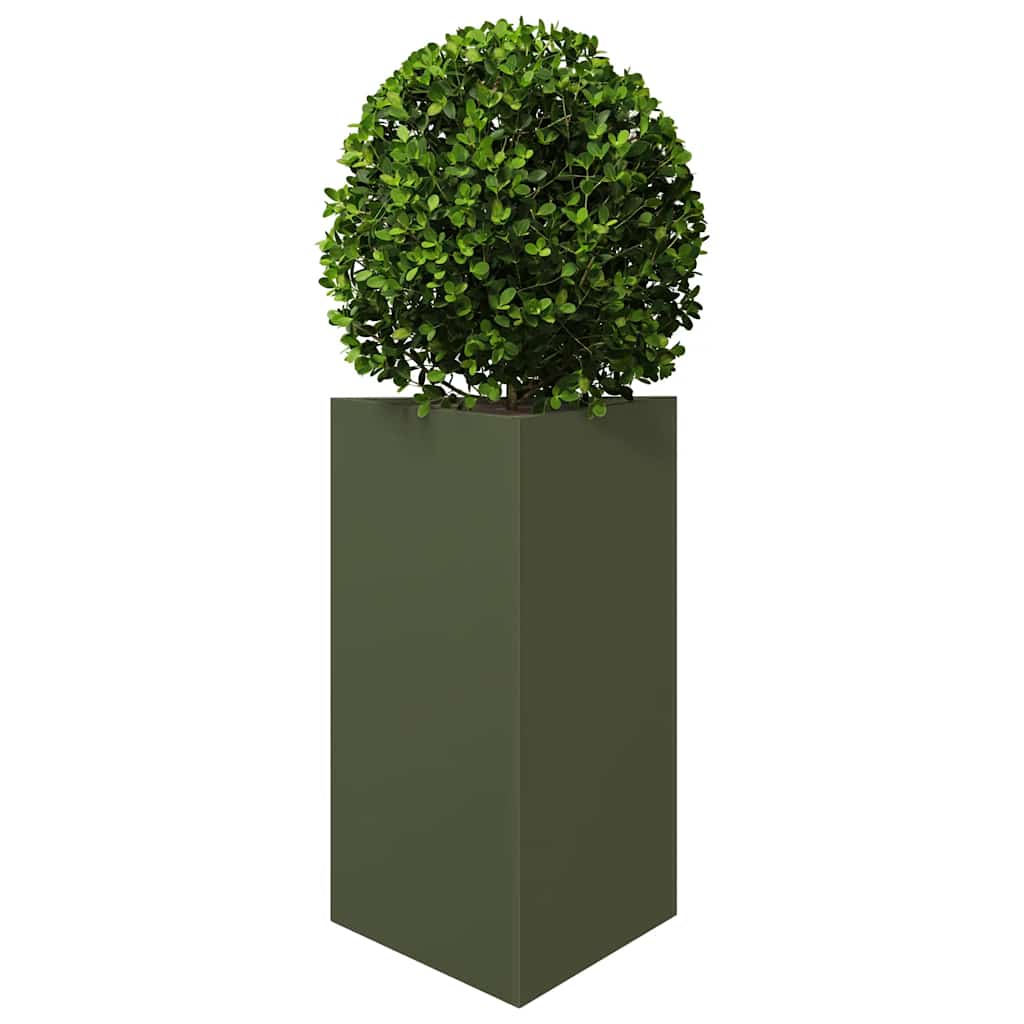 Sodo loveliai, 2vnt., alyvuogių, 50x43x75cm, plienas Sodo loveliai, 2vnt., alyvuogių, 50x43x75cm, plienas - Image 4
