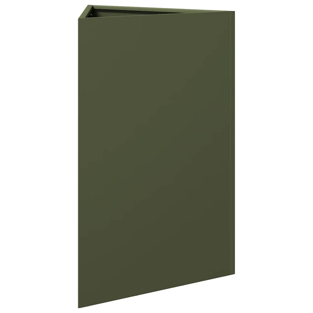 Sodo loveliai, 2vnt., alyvuogių, 50x43x75cm, plienas Sodo loveliai, 2vnt., alyvuogių, 50x43x75cm, plienas - Image 6