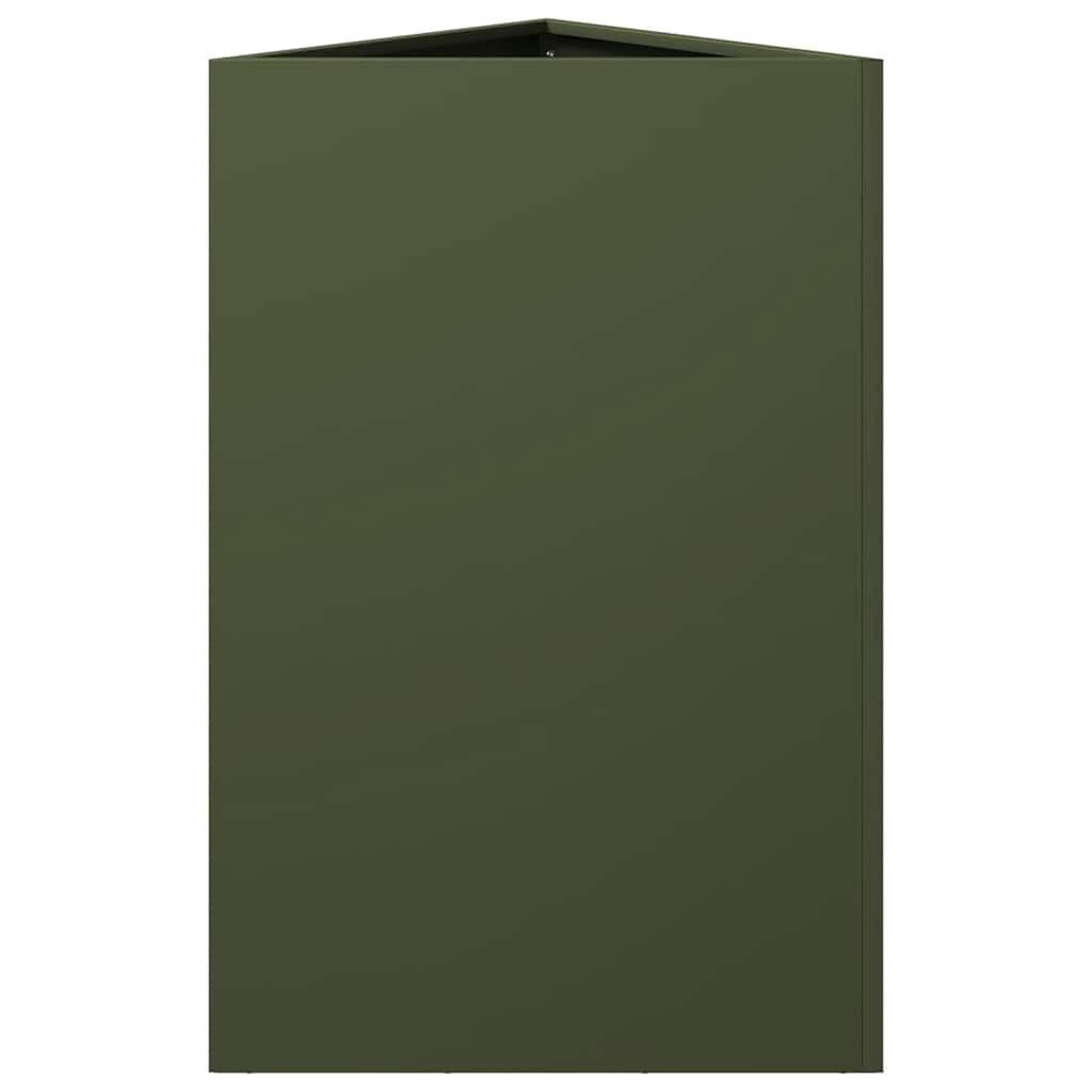 Sodo loveliai, 2vnt., alyvuogių, 50x43x75cm, plienas Sodo loveliai, 2vnt., alyvuogių, 50x43x75cm, plienas - Image 7