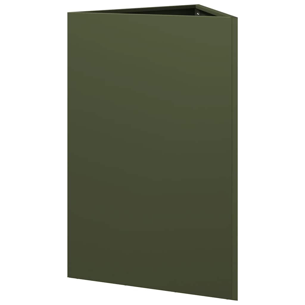 Sodo loveliai, 2vnt., alyvuogių, 50x43x75cm, plienas Sodo loveliai, 2vnt., alyvuogių, 50x43x75cm, plienas - Image 8