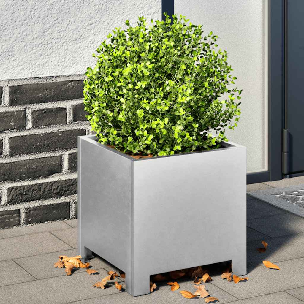 Sodo loveliai, 2vnt., 30x30x30cm, galvanizuotas plienas Sodo loveliai, 2vnt., 30x30x30cm, galvanizuotas plienas - Image 2