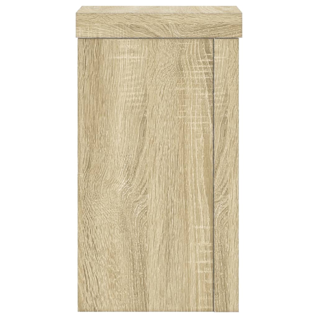 Stovai augalams, 2vnt., ąžuolo, 10x10x18cm, apdirbta mediena Stovai augalams, 2vnt., ąžuolo, 10x10x18cm, apdirbta mediena - Image 5