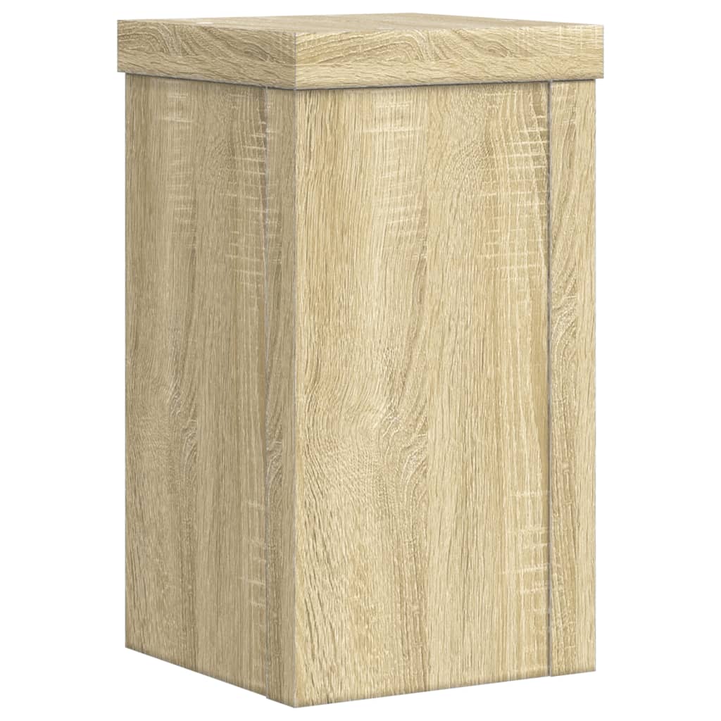 Stovai augalams, 2vnt., ąžuolo, 10x10x18cm, apdirbta mediena Stovai augalams, 2vnt., ąžuolo, 10x10x18cm, apdirbta mediena - Image 6